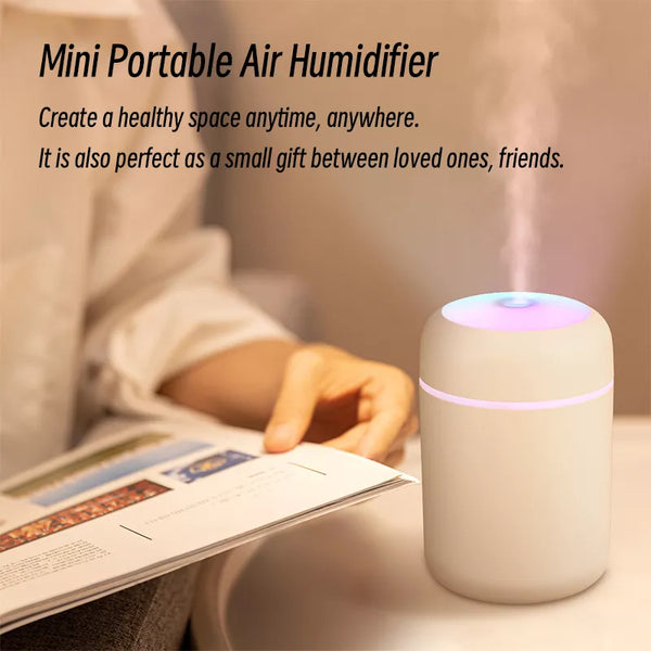 Air Humidifier Portable Mini USB Aroma Diffuser With Cool Mist For Bedroom Home