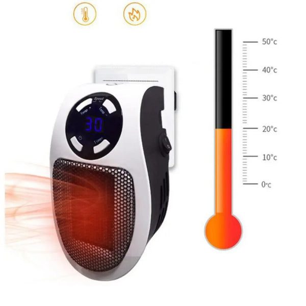 Portable Heater Electric Heater Plug In Wall Room Heater Home Appliance